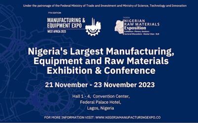 NME Expo 2023 – Nigeria Manufacturing & Equipment Expo